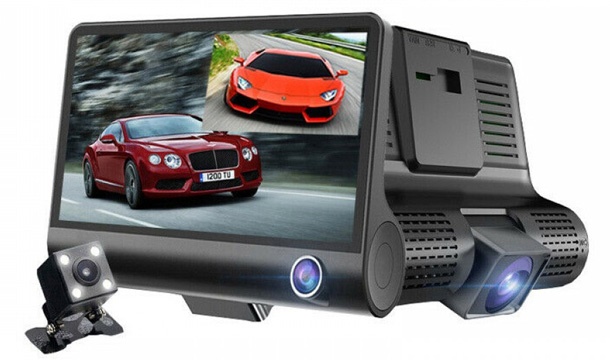3 View HD Dash Cam  Front, Rear & Internal Camera's  Save up to 58%