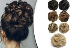 Messy Bun Scrunchie Hair Extension - 7 Colours