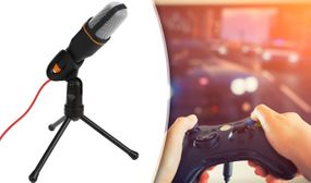 Gaming Condenser Microphone for Twitch, YouTube