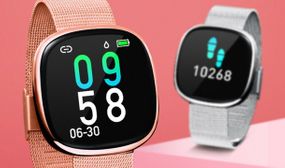 Smart Watch with Heart Rate & Blood Pressure Monitor