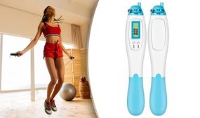 Digital Skipping Rope - Displays Calories Burned, Fat Burned & More