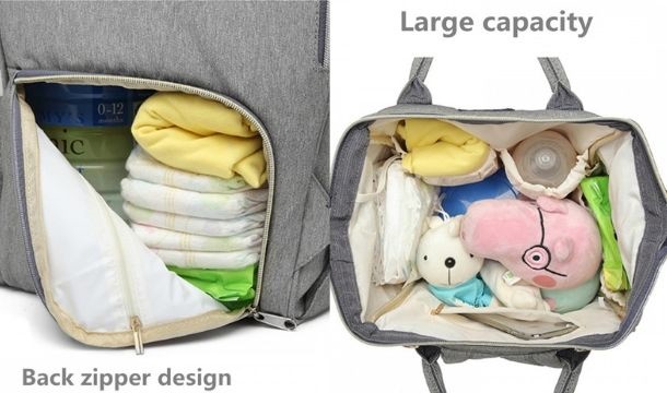 Usb baby outlet changing bag