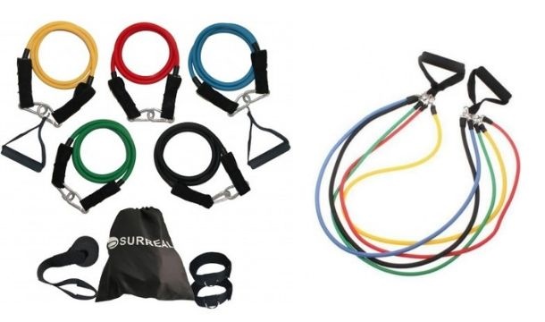 €18.99 for a Set of 11 Resistance Exercise Tubes with Handles