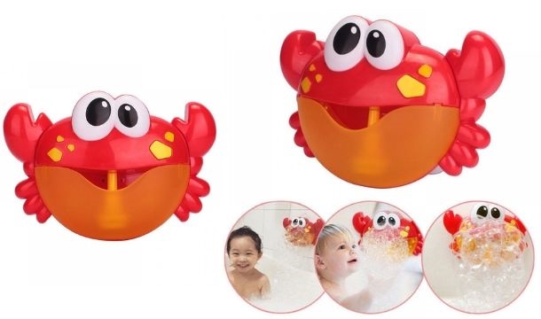 crab bath toy