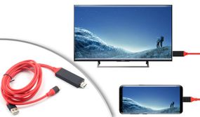 4K USB-C HDMI Cable Adapter for Android, MacBook & More