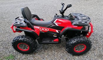 Desert Commander 24V Electric Ride On Quad Red