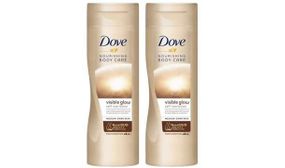 Dove Visible Glow Self Tan Lotion Medium to Dark, 400ml