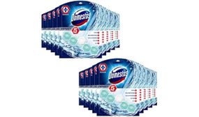 18 Pack of Domestos Power 5 with Bleach Toilet Rim Block