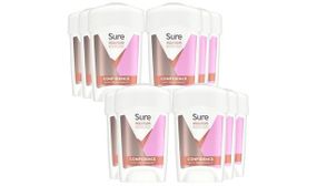 Sure Women Maximum Protection Confidence Anti-Perspirant Cream - 3, 6, or 12 Pack, 45ml