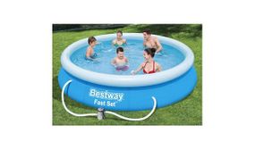 Bestway Inflatable Family Paddling Swimming Round Pool 12ft X 30