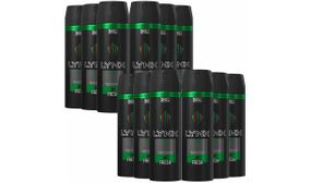 3, 6 or 12 Pack of Lynx Africa Deodorant - 200ml