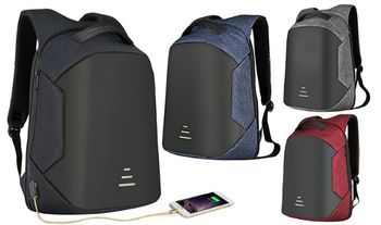 Advanced Anti-Theft Back Pack with USB Charging Port