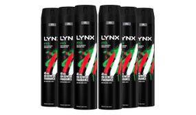 3 or 6 Pack of Lynx Africa XXL 48H Fresh Deodorant - 250ml