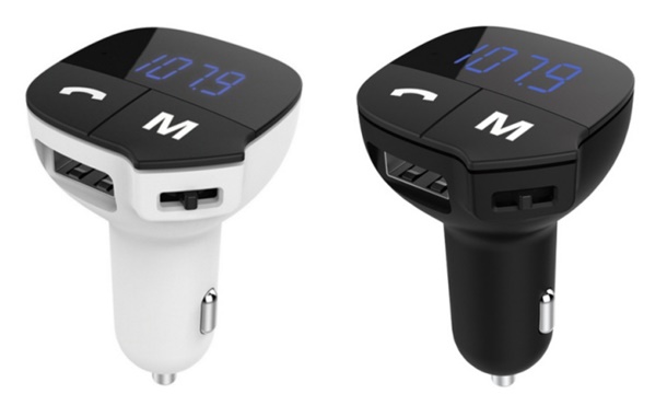 Bluetooth handsfree car discount kit fm transmitter