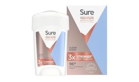 Sure Women Maximum 96-H Protection Clean Scent Deodorant Cream - 3, 6, or 12 Pack, 45ml