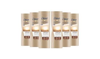 Dove Visible Glow Self Tan Lotion Medium to Dark (400ml) - Big Value Multipacks