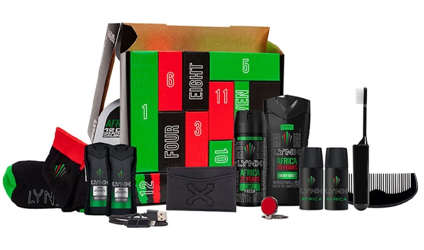 €17.99 for a Men's Lynx Africa Countdown Calendar