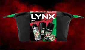 LYNX Africa Gift Set with Washbag