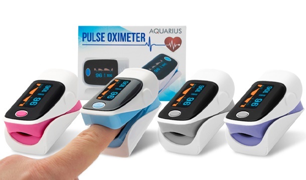 €12.99 for a Fingertip Pulse Oximeter in 3 Colours