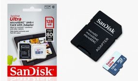 PRICE DROP: Sandisk 128GB Micro SD Card 