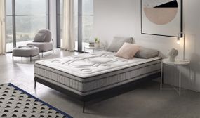 Double Sided Dual Memory Pocket Spring Mattress - Single, Double, King, Super King & Emperor