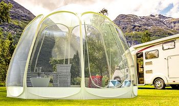 2-in-1 Pop-Up PVC Pavilion - Insect & Rain Protection