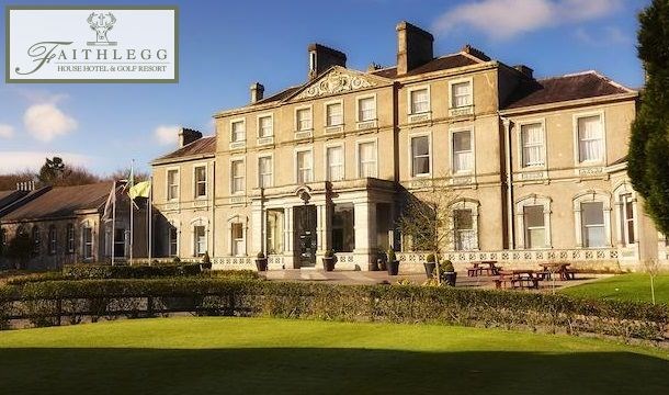 1 or 2 Nights Luxury Escape to the Stunning Faithlegg Resort Including Breakfast, €60 Resort Credit, A 3 Course Dinner Option, Full Access to the Leisure Centre and A Late Check Out 