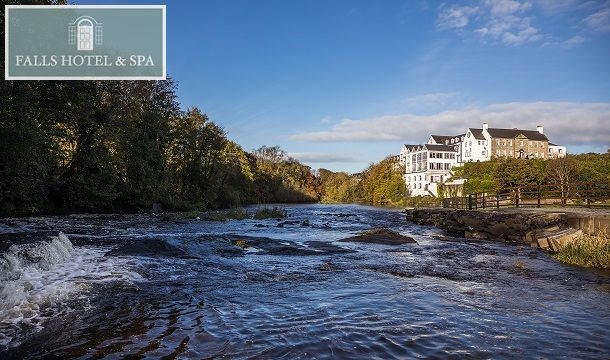 1, 2 or 3 Nights Luxury Break for 2 Including Breakfast, Cream Tea, a 3-Course Dinner, Spa Credit and more at the Falls Hotel and Spa, Co. Clare