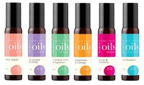 Premium Rollerball Essential Oils in 6 Scents- Great for Better Sleep and Anxiety Relief