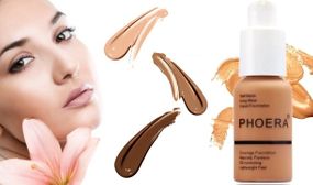 Phoera Full Coverage Foundation 30ml in 10 Shades