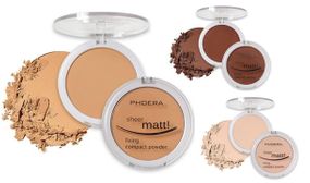 Phoera Sheer Matte Compact Foundation Powder in 8 Shades