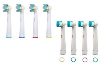 Oral B Compatible Electric Toothbrush Heads 4 Pack