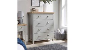 Avon Chest of Drawers in Modern Grey & Ash - 4 or 7 Drawers