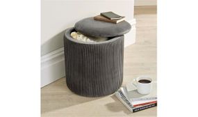 Circular Stylish & Comfy Ottoman Stool - 3 Colours