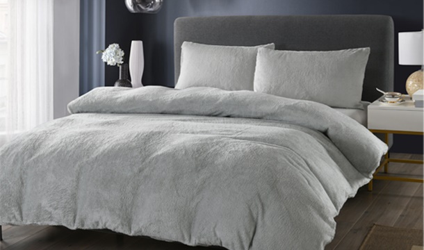 Super Cosy Teddy Fleece Luxury Duvet Set in 4 Sizes from €21.99