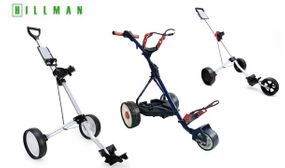 Hillman Range of Golf Trolleys - Push/Pull and Electric