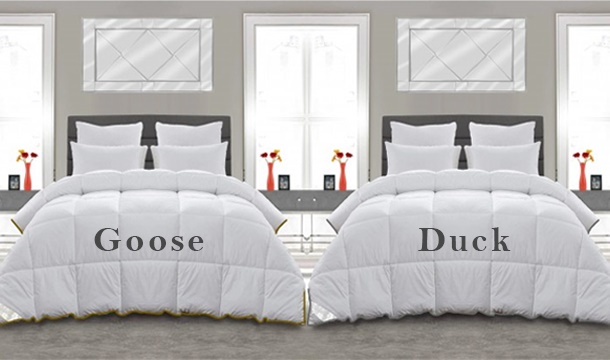 Premium Shredded Duck Or Goose Feather Down Duvet Save Up To