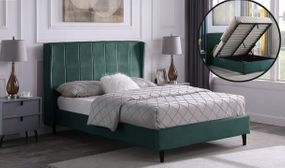 Amelia Bed in 5 Colours and Ottoman Storage Option