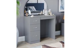 Vida Designs Riano Dressing Table, Grey