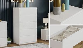 Vida Designs Denver 5 Drawer Chest