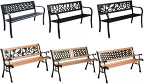 Variety of Garden Benches 