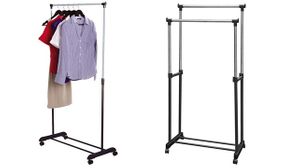 Modern De-Cluttering Garment Rack