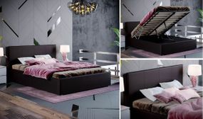 Lisbon Ottoman Storage Bed in 2 Colours