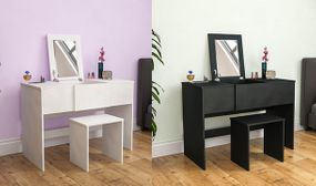 Vida Designs Ava Dressing Table in Various Colours