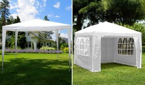 Range of Garden Gazebos With or Without Sides