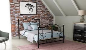 Barcelona Metal Bed