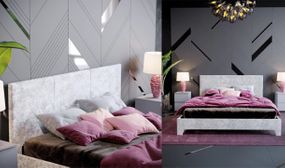 Victoria Double or King Sized Bed in Various Colours