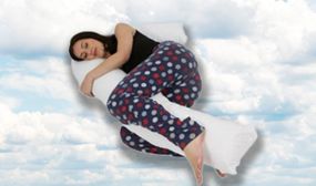 Giant L-Shaped Anti-Allergenic Support Pillow