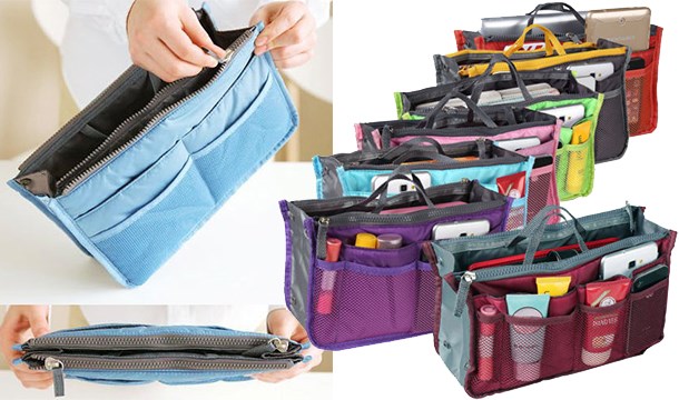 Multi-Function Travel Organizer - Great for Cosmetics & Valuables ...