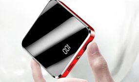 Mini Power Bank with 10,000 mAh Capacity